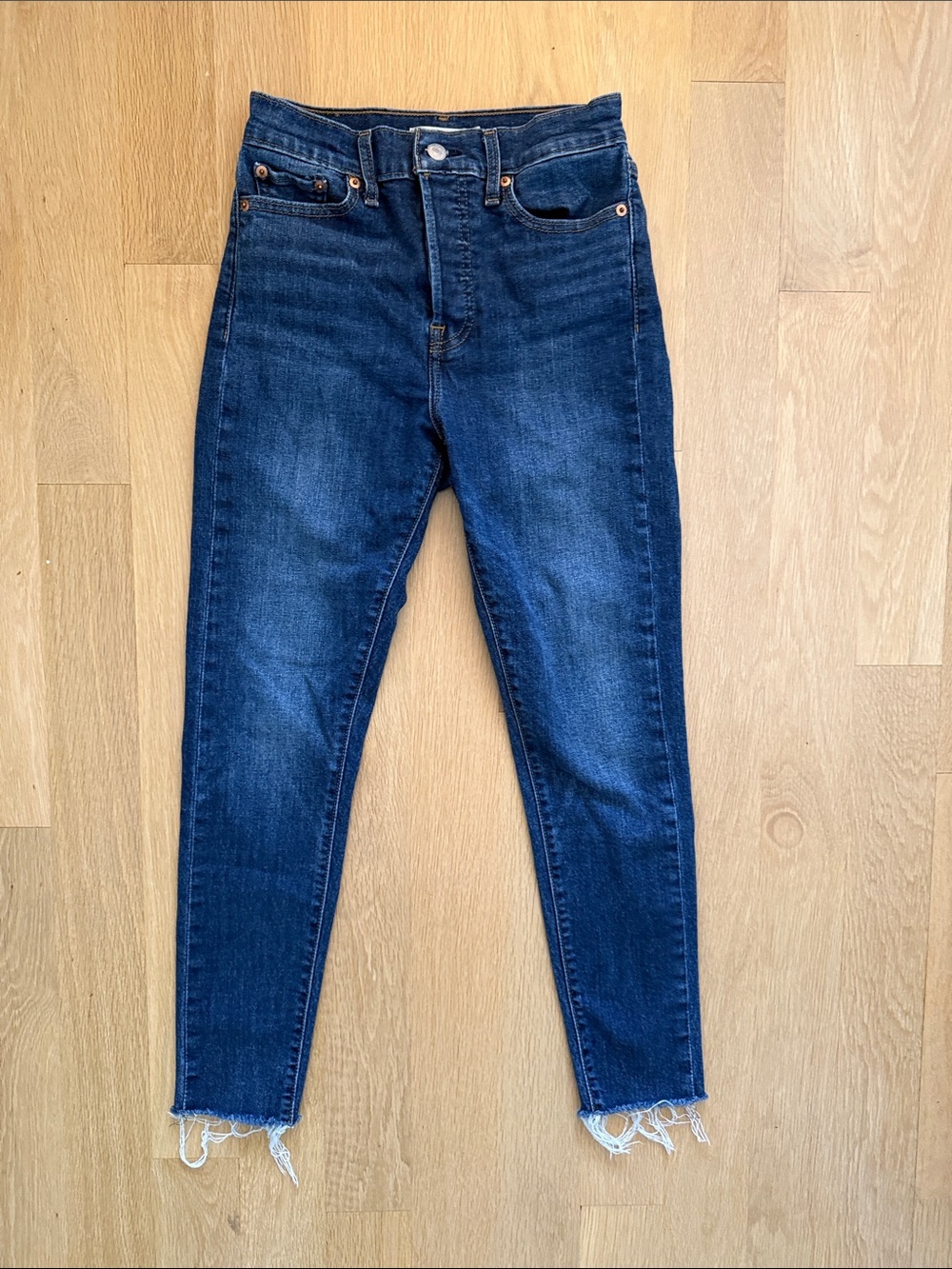 Levi's High-Rise Wedge Skinny Jeans